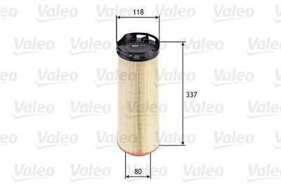 Valeo 585648 Air Filter Mercedes C-Class C200/C220 CDI W203/W209 OM646 — Air & Cabin Filters