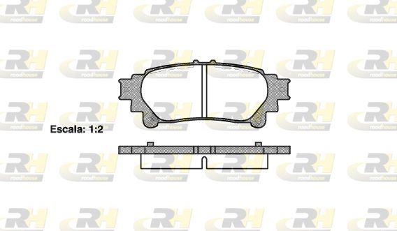 ROADHOUSE 21395.00 Brake Pad Gs Grl1_. Gwl1_ 01 12 — Brake Pads