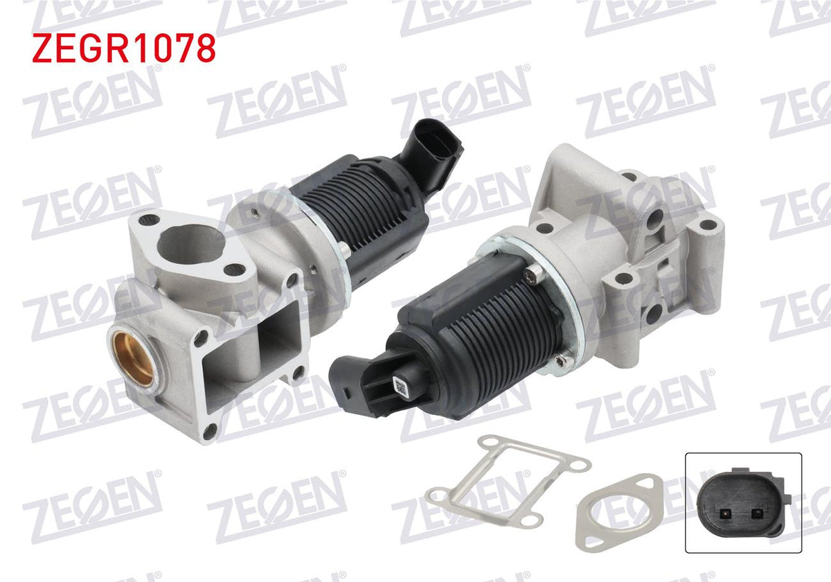 Zegen ZEGR1078 EGR Valve 2 Pin 1.9 JTD- CDTi Opel Astra H (Z 19 Dt) 2004-2010 / Vectra C (Z 19 Dt) 2004-20 — Emission Control