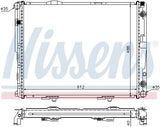 Nissens 62695A Radiator — Oil System