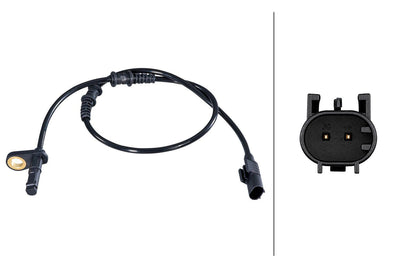 Hella 6PU010039-721 Front ABS Sensor. W211-219-230. Right… — Brake Sensors & ABS