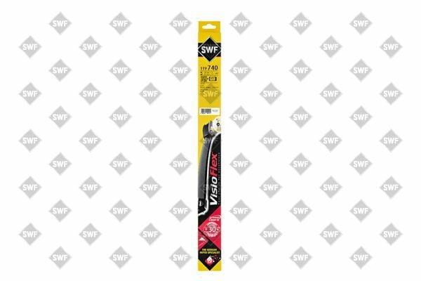 swf windshield wiper blade set 22 inch and 19 inch, swf wiper blades installed on vehicle SWF Windshield Wiper Blade - 22 Inch & 19 Inch | For Car Owners SWF Windshield Wiper Blade - 22In & 19In | Car Owners swf, windshield-wiper, wiper-blades, car-accessories, car-maintenance, vehicle-safety, weather-performance, optical-wear-warning, installation-ready, ai-generated