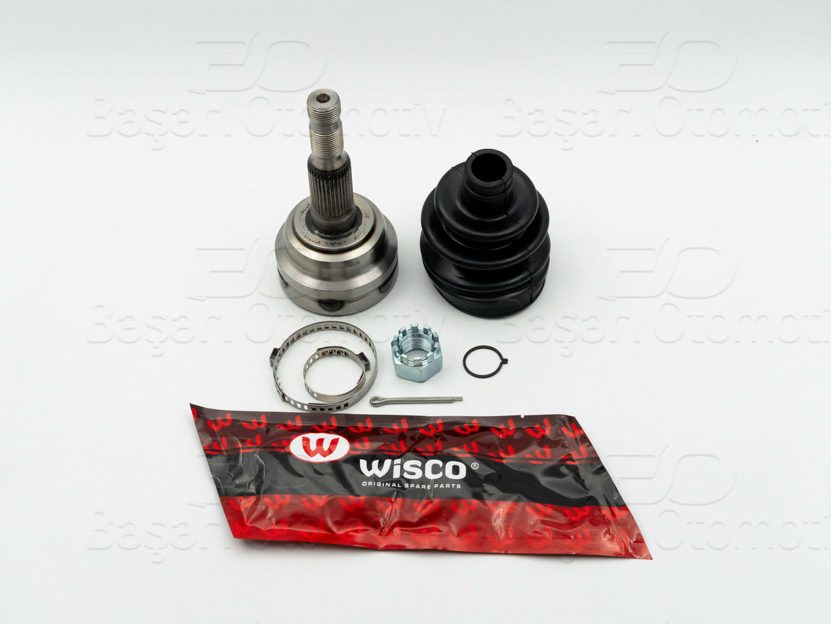 Wisco 2163072-00 CV Joint Outer (without ABS 33X22x52 Length:153,5mm) Opel Astra G 1.6 16V 99 > — Axles, CV Joints & Boots