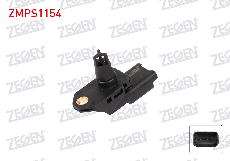 Zegen ZMPS1154 Map Sensor Ford Fiesta / Focus / Mondeo / Kuga / Connect / Citroen Berlingo / C-El — Engine Management Sensors