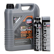 liqui-moly-5w30-synthetic-engine-oil-5l, liqui-moly-ceratec-additive-kit LIQUI MOLY 5W-30 Synthetic Engine Oil + Ceratec Additive Kit - Perfect for Car Owners & Mechanics | 5 Liters LIQUI MOLY 5W-30 Synthetic Engine Oil + Ceratec Kit - 5L liqui-moly, synthetic-engine-oil, 5w30, oil-change, engine-care, ceratec-kit, motor-oil, car-maintenance, automotive, ai-generated