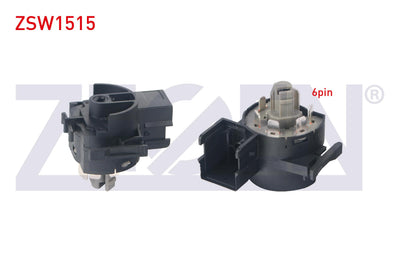 Zegen ZSW1515 Ignition Thermal Switch 6 Pin Opel Astra G-Zafira A 1998-2005 / Agila A 2000-2007 — Switches & Relays