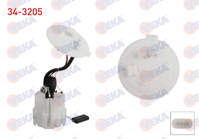 Veka 34-3205 Fuel Tank Level Float 3.8 Bar Opel Astra H Z14xel-Z14xep-Z16xep-Z18xe-Z18xer 2004-2010 — Fuel Delivery