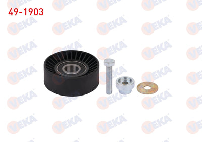 Veka 49-1903 V.Belt Tensioner Bearing Plastic Ford Fiesta III 1.1 70X26 1989-1995 — Pulleys & Tensioners