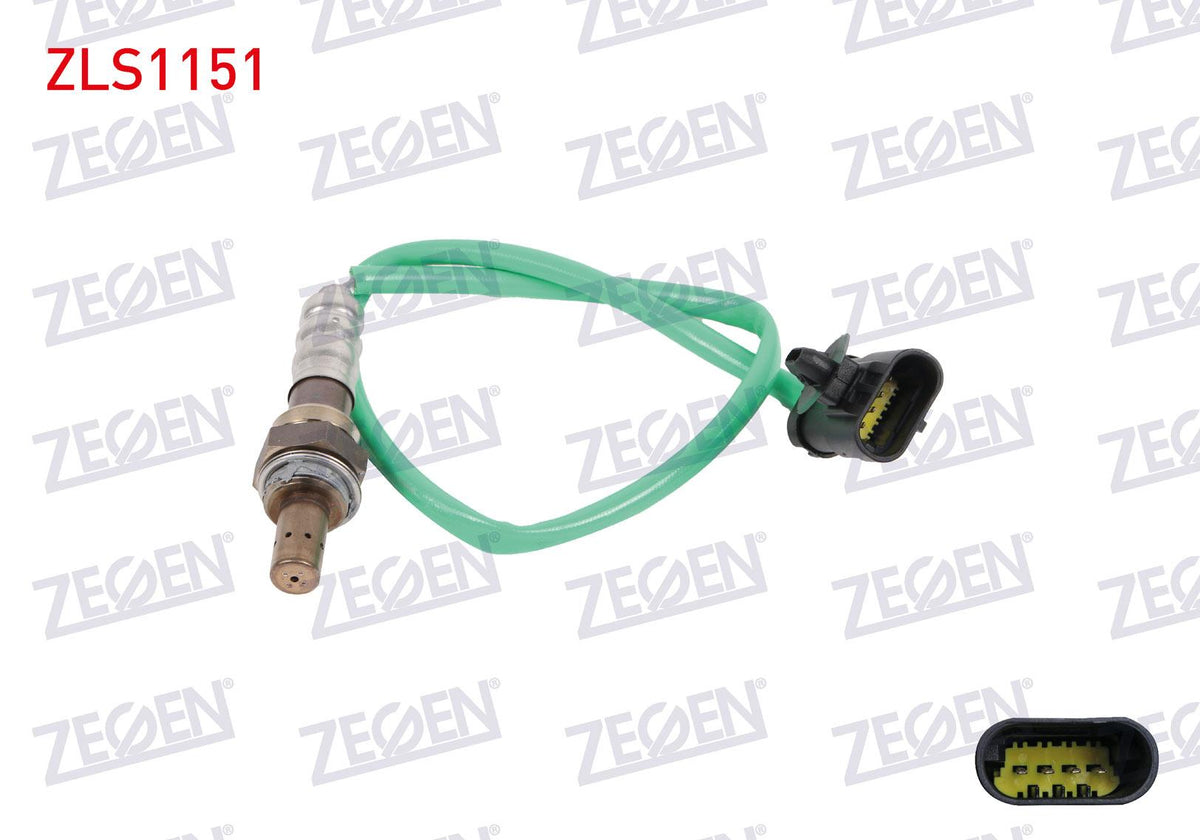 Zegen ZLS1151 Lambda (Oxygen) Sensor 530 mm Renault Clio II-III 1.2i 16V (D4f706-712-714-740-764) 98-14 / — Oxygen & Air-Fuel