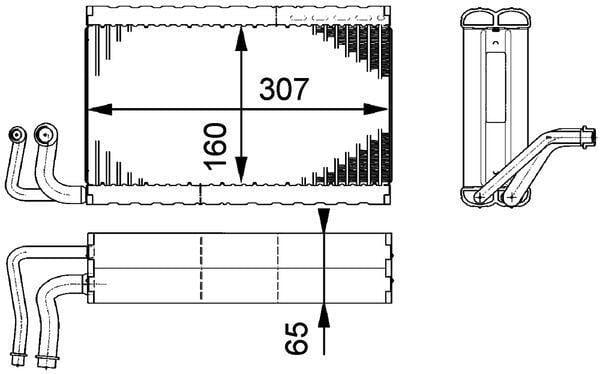 mahle ae68000p evaporator front view, mahle ae68000p evaporator technical specifications, mahle ae68000p evaporator dimensions, mahle ae68000p evaporator installation guide MAHLE AE68000P Evaporator - Reliable Cooling System for Cars | 12.1 in x 6.1 in x 2.6 in MAHLE AE68000P Evaporator - Durable & Efficient Cooling mahle, evaporator, car-air-conditioning, car-owners, mechanics, vehicle-cooling, automotive-parts, replacement-parts, air-conditioning-systems, ai-generated