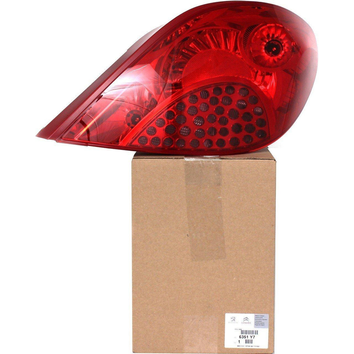 Peugeot Original Right Taillight for 2006-2010 Peugeot 207 — Tail, Signal & Reflectors