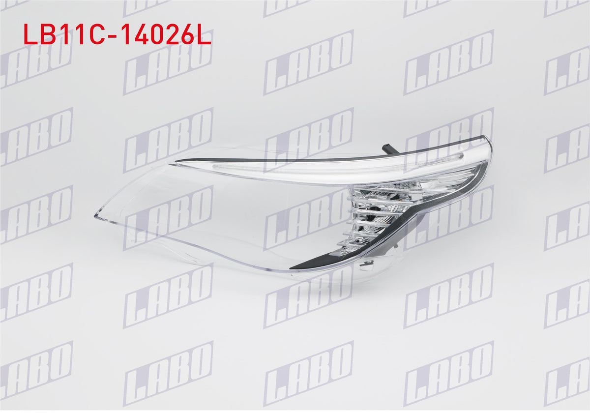 LABO LB11C-14026L Headlight Glass Left (Smoke Xenon with Turn Signal) BMW 5 Series (E60) 2005-201 — Tail, Signal & Reflectors