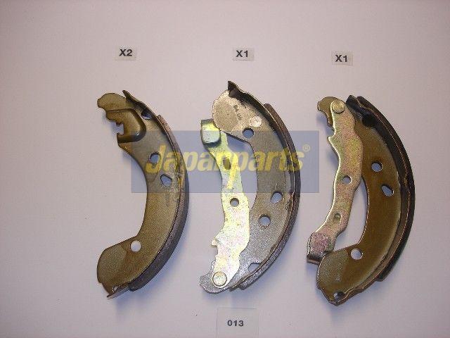 Japan Parts GF-013AF Nissan Micra-K12 03-09 / Note 06-12 Clio 05-Rear Brake Pad (Brake Shoe) — Brake Pads