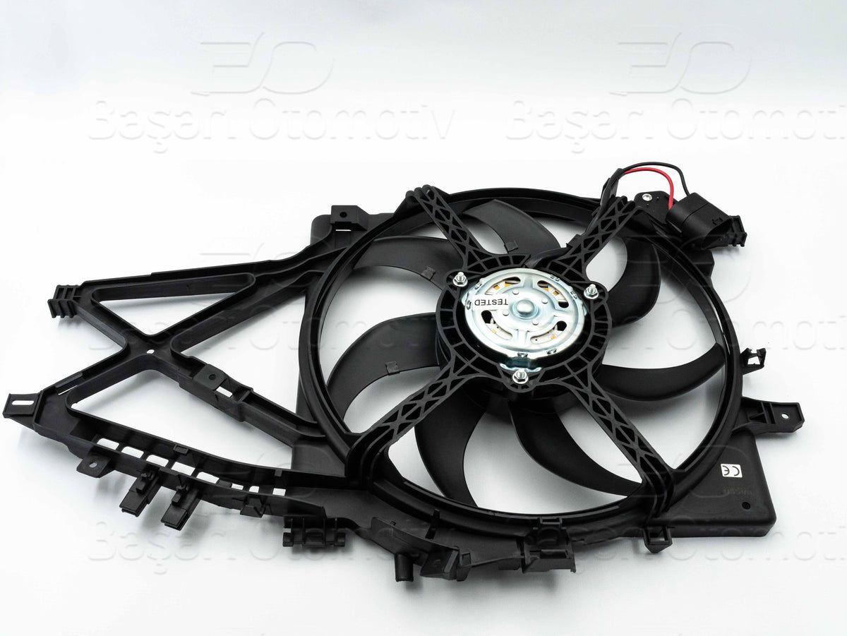Wisco 2113069-00 Fan Motor with Shroud (385 mm-4 Connector-7 Blade) Opel Corsa C 1.3 CDTi 04 > — Motors, Pumps & Antennas