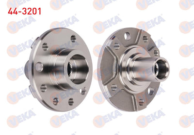 Veka 44-3201 Wheel Hub Left-Right Front without Bearing Opel Vectra B 1.6i 5 Lug 1995-2003 — Hub Assemblies