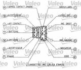 VALEO 251279 Headlight & Signal Control Lever - Black, Suitable for 96-Expert-Scudo-Jmp — Headlights