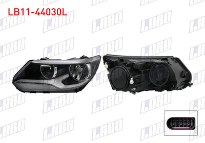 LABO LB11-44030L Headlight Left Volkswagen Tiguan (5N_) 2011-2016 — Headlights