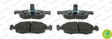 FERODO FDB1376 Brake Pads - Disc Brake Set for 03-06 Doblo