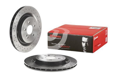 Brembo 09.B788.11 Brake Disc Rear UV Coated Mercedes W176 — Brake Rotors & Drums