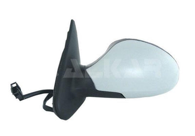 Alkar 6139097 Outer Rear View Mirror Left Electric Aspheric Heated Primed 5 Pin Seat Leon 2003-2004 / Toledo II 200 — Mirrors