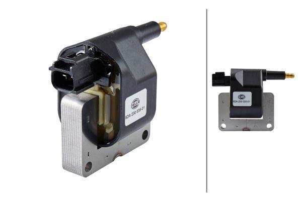 Hella 5DA230035-011 Ignition Coil Jeep Grand Cherokee (Zj-Zg) Cherokee (Xj) Wrangler (Yj-Sj) 2.5 4.0 5.2 4X4 — Coils & Plugs