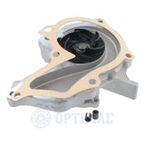 Optimal AQ-1185 Water Pump - Fits 99-Ford Focus 1.4-1.6 16V — Water Pump & Thermostat