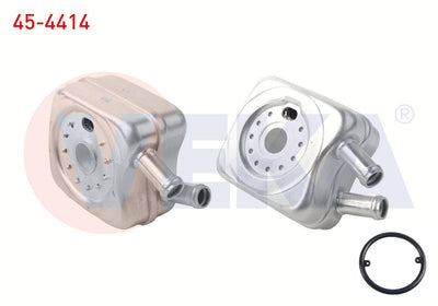 Veka 45-4414 Oil Cooler with Gasket Single Volkswagen Transporter V 1.9 TDI 2003-2011 / Passat 1.9 TDI 1996-2000 — Oil System
