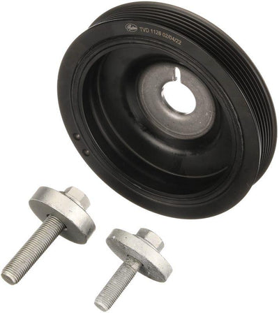 Gates TVD1126A Crankshaft Pulley + Bolt Clo-Kng-Mgn-Flu-Sym-Duster-Log 1.5 dCi Keyed New Type — Pulleys & Tensioners
