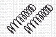 kraftvoll front coil spring eagle pack of 2, front coil spring installation, close up of coil spring details KRAFTVOLL Front Coil Spring Eagle - Pack of 2 for Cars & Mechanics | 12 mm Diameter KRAFTVOLL Front Coil Spring Eagle | Pack of 2 kraftvoll, coil-spring, car-parts, automotive-accessories, front-axle-spring, suspension-parts, car-owners, mechanics, ai-generated, auto-repair