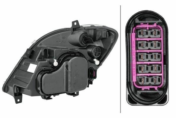 hella sprinter 906 halogen headlight front view, hella sprinter 906 halogen headlight side view HELLA 1EB247012-061 - Halogen Headlight for Sprinter 906 | Perfect for Drivers and Mechanics HELLA Sprinter 906 Halogen Headlight hella, sprinter-906, halogen-headlight, vehicle-owners, drivers, mechanics, automotive-parts, lighting-solutions, car-accessories, ai-generated