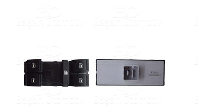 Wisco 1223450-00 Glass Release Switch Quad 10 Pin Skoda Octavia — Switches & Relays