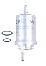 MAHLE Fuel Filter KL176-6D - High Performance for Caddy III, Golf Plus V — Fuel Delivery