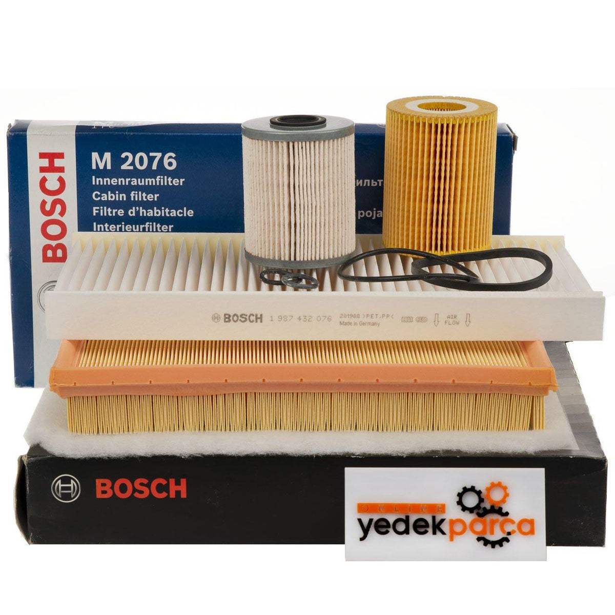 Bosch Opel Combo C 1.7 Scheduled Service Filter Set — Maintenance & Service Kits