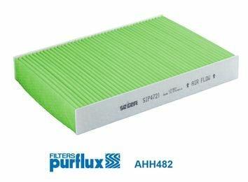 PURFLUX AHH482 Cabin Air Filter - HEPA Filter for 12-Dokker, Lodgy 14, Xtrail — Air & Cabin Filters