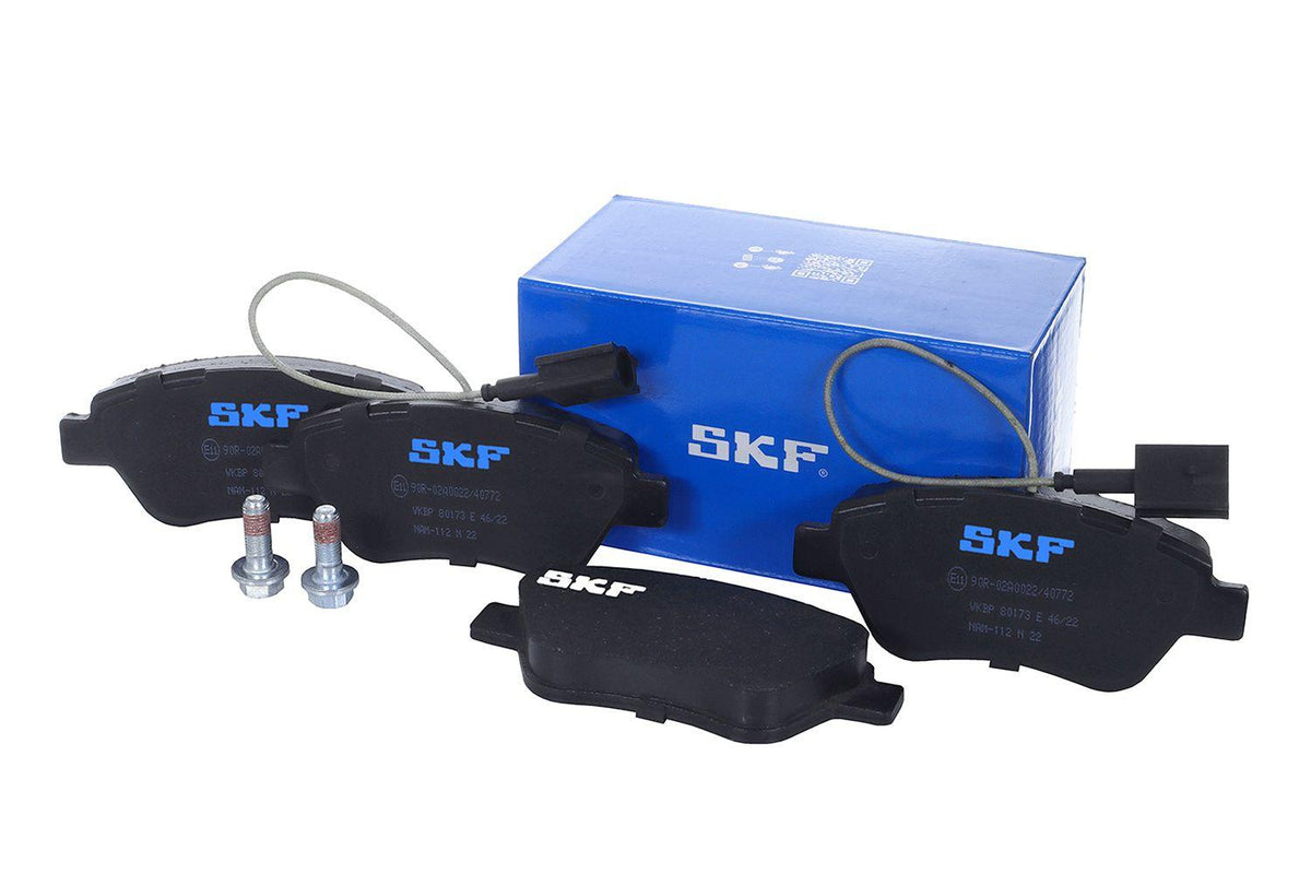SKF VKBP80173E Brake Pad Front 03 > Palio-Albea-Linea-Fiorino-Bbp-Nmo-Evo-Crs.D 1.3Mjet + Fs Pair with Connector — Brake Pads