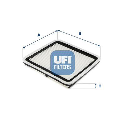 Ufi 30.615.00 Air Filter Subaru Forester 2.0 2008-Impreza III-IV 07-IV 2003-12-Outback II-III-IV-Xv I 2 — Air & Cabin Filters