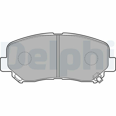Delphi LP2481 Brake Pads - 12-Cx-5 Disc Brake Set