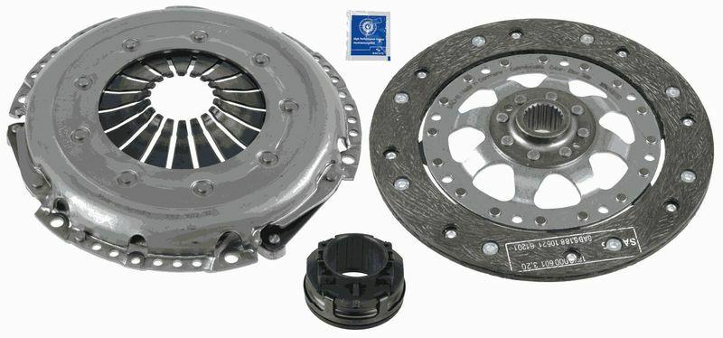 SACHS Clutch Set for VW 1.6 Passat & A4 - 228 mm Diameter — Clutch & Flywheel
