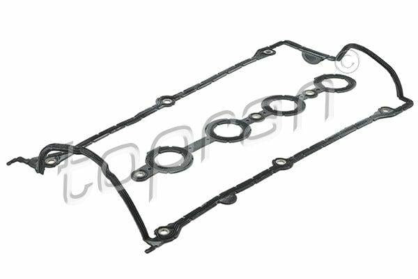 topran valve cover gasket for golf bora a4 a6, high-quality gasket shown from different angles TOPRAN Valve Cover Gasket - Compatible with Golf IV, Bora, A4, A6 1.8 | High-Quality ACM Material TOPRAN Valve Cover Gasket for Golf, Bora, A4, A6 - Durable Design topran, valve-cover-gasket, golf, bora, audi-a4, audi-a6, acm-material, car-parts, engine-seal, ai-generated
