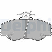 delphi lp1599 brake pad set front, delphi brake pad dimensions, delphi lp1599 brake pad installation DELPHI LP1599 Brake Pad Set - High-Quality Low-Metallic Material for Car Owners and Mechanics | 130.2 mm Width DELPHI LP1599 Brake Pad Set - High-Performance for Cars brake-pads, delphi, car-parts, mechanics, car-owners, low-metallic, high-performance, braking-system, automotive, ai-generated