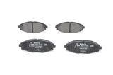 BOSCH Brake Pad Set - Low-Metallic Design for Lanos, Matiz, Spark — Brake Pads