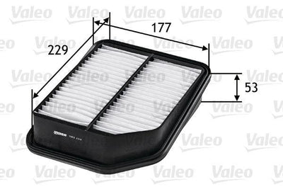Valeo 585153 Filter Air-(Suzuki Grand-Vitara 06 / 11)