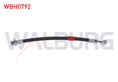 WALBURG WBH0792 Brake Hose Rear Outer Left-Right 235mm Mitsubishi Asx 2010 / Outlander III 2012-| Set of 2 — Brake Hydraulics