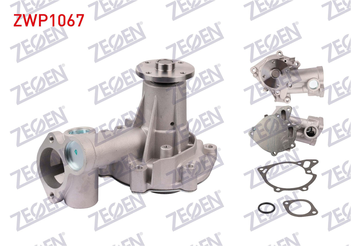 Zegen ZWP1067 Water Pump Hyundai H100 2.5 D (D4bx-D4ba) 1997-2004 / Starex 2.5 TD (D4bh) 1997-2007 / L 200 2.5 D (4D56) 1996-2007 / Starex 2.5 TD (D4bh) 2003-2008 / L 300 2.5 D (4D56) 1994-20