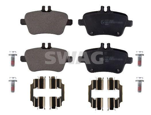 SWAG 10916901 Brake Pad Rear X156 13 > W176 12 > 18 W246 11 > 18 C117 13 > 19 R172 11 > — Brake Pads