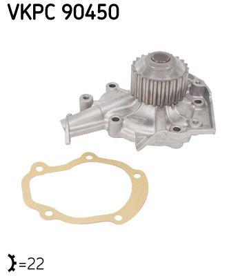 SKF VKPC90450 Water Pump-(Chevrolet Kalos 02 / 10 1.2 / Aveo 05 / 10 1.2 / Daewoo Tico / Matiz) — Water Pump & Thermostat