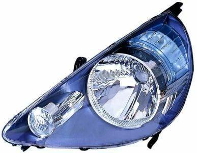DEPO Right Headlight (Black) - Compatible with Honda Jazz 04-06 — Headlights