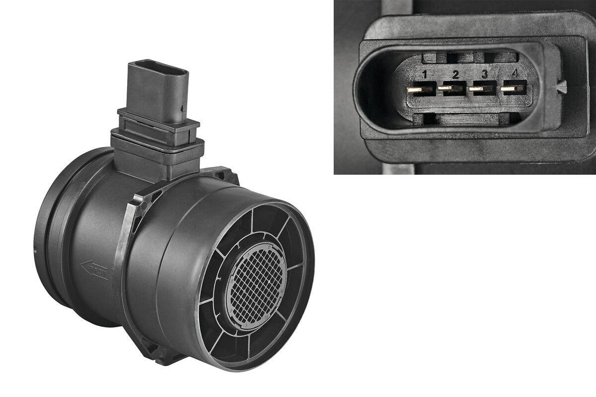 Valeo 253738 Air Mass Air Flow Sensor Ölçeği Mercedes Viano/Vito W639 OM646 03> — Engine Management Sensors