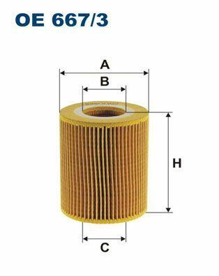 FILTRON OE667-3 Oil Filter - Compatible with Range Rover Discovery — Oil Filters