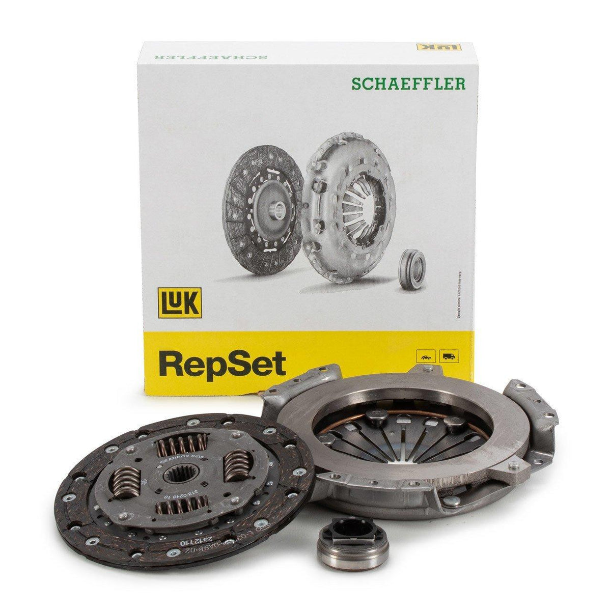 LUK Citroen C2 Clutch Set - Compatible with 1.4 Gasoline Cars — Clutch & Flywheel